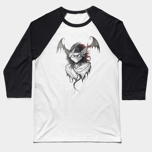 Mystical fantasy character. Baseball T-Shirt by AndreKENO